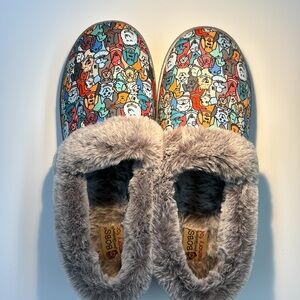 Bobs Skechers dog slippers